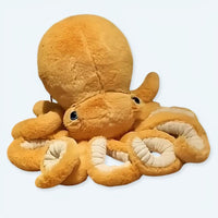 Gelbes Oktopus Kuscheltier Für Kinder 90 cm