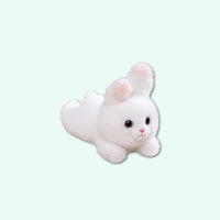 Gewichtskuscheltier Hase Weiß