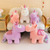 Glitzer Einhorn Kuscheltier