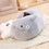 Kuscheltier Katze Grau Mit Zunge
