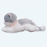 Graues Kätzchen Kuscheltier