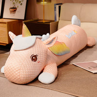 Großes Einhorn Plüschtier Rosa 160 cm