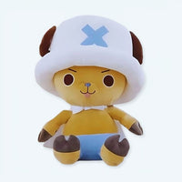 Großes One Piece Chopper Kuscheltier Weiß 80 cm