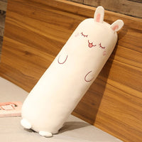 Großes Schlafendes Hasen Kuscheltier 100 cm