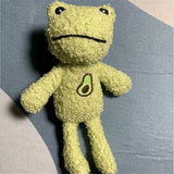 Grüner Frosch Kuscheltier
