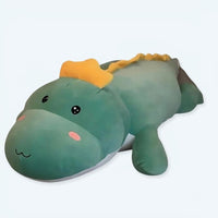 Grünes Dino Stofftier Fürs Kinderzimmer 100 cm