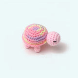Häkeltier Schildkröte Rosa