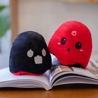 Halloween Plüschtier Schwarz/Rot 25 cm