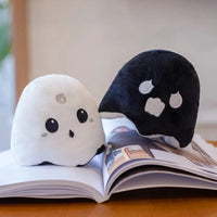 Halloween Plüschtier Schwarz/Weiß 25 cm
