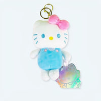 Hello Kitty Plüsch Schlüsselanhänger Mit Latzhose