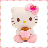 Hello Kitty Stofftier Mit Eis