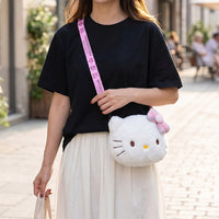 Hello Kitty Umhängetasche Aus Plüsch