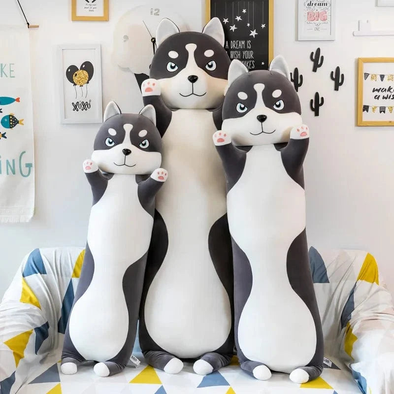 Husky Kuscheltier Zum Kuscheln 130 cm