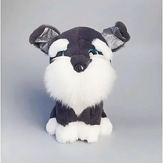 Husky Stofftier Schwarz Kuschelig