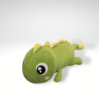Kawaii Dino Kuscheltier Mit Großen Augen 140 cm Gelb