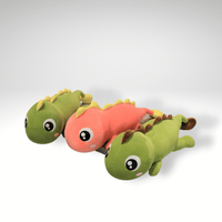 Kawaii Dino Kuscheltier Mit Großen Augen