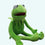 Frosch Kuscheltier Kermit