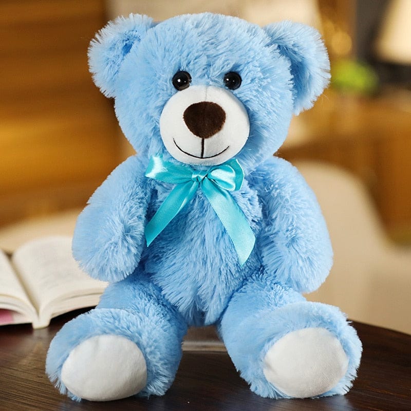 Kleiner Süßer Teddybär Blau