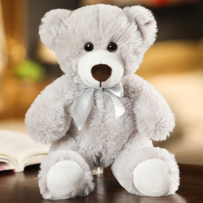 Kleiner Süßer Teddybär Grau