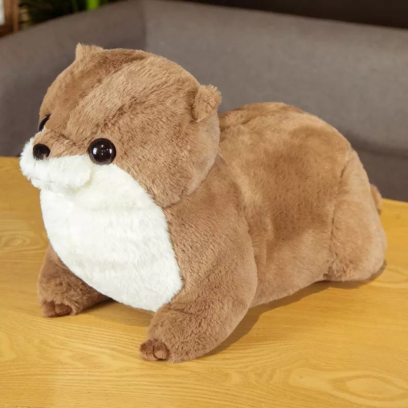 Knuddel Otter Dunkelbraun 65 cm