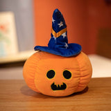 Kürbis Plüsch Schnurrbart Blau 70 cm