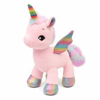 Kuscheltier Einhorn 80 cm Rosa