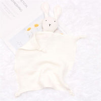 Kuscheltier Hase Aus Musselin Weiß