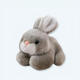 Kuscheltier Hase Grau 20 cm