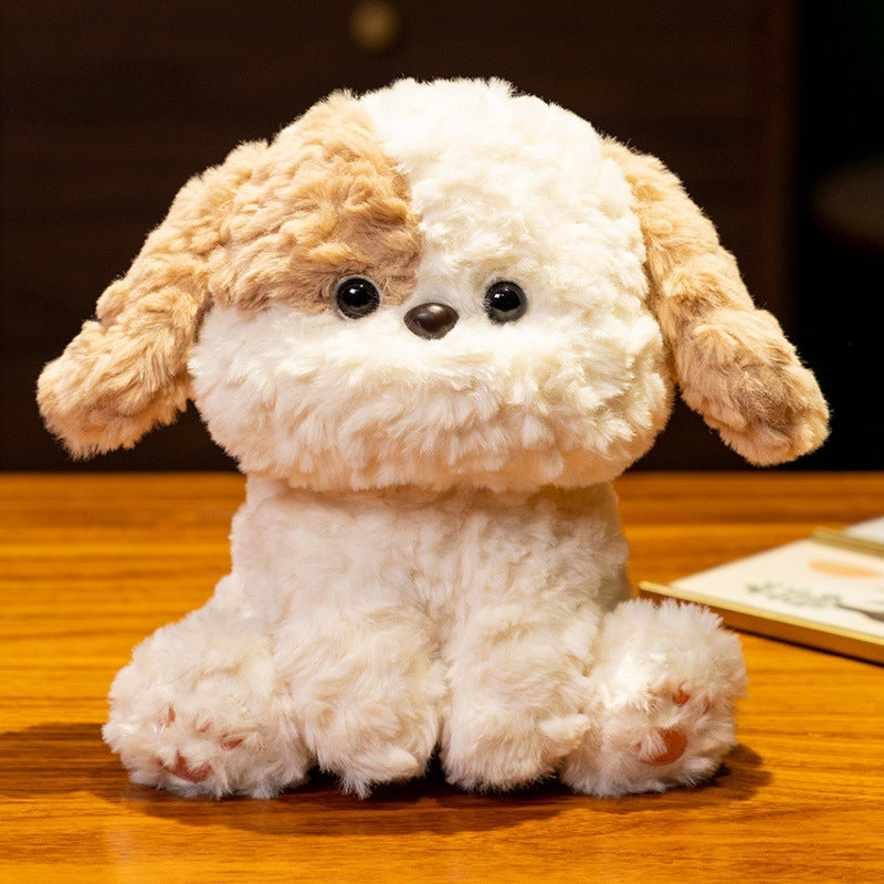 Kuscheltier Hund Weiß