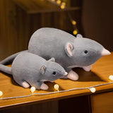Kuscheltier Maus Grau