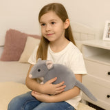 Kuscheltier Maus Grau