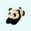Gewichtskuscheltier Panda Groß