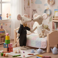 Kuscheltier Pärchen Maus