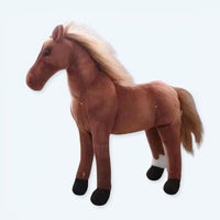 Kuscheltier Pferd Braun 60 cm
