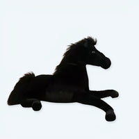 Kuscheltier Pferd Schwarz