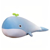 Kuscheltier Wal Groß Blau