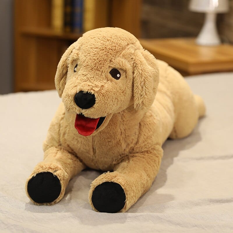 Labrador Kuscheltier Braun Weich 75 cm
