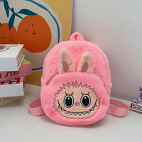Labubu Style Rucksack Aus Plüsch