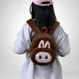 Labubu Style Rucksack Aus Plüsch