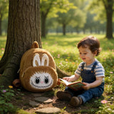Labubu Style Rucksack Aus Plüsch