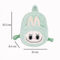 Labubu Style Rucksack Aus Plüsch