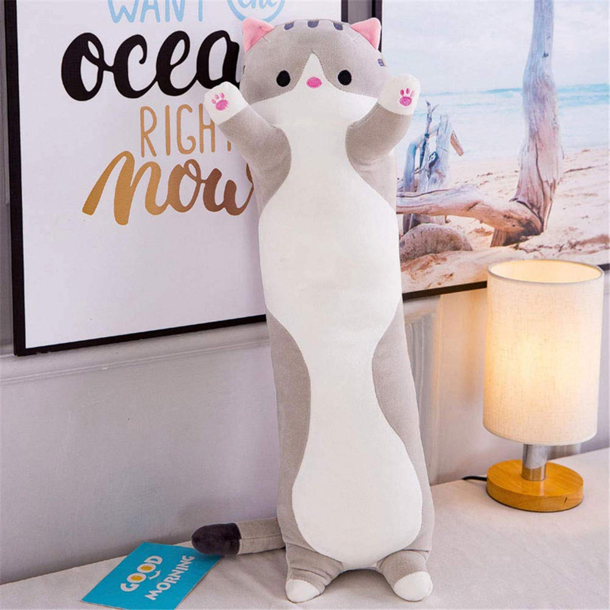 Lange Katze Kuscheltier Mit Kurzen Beinen