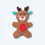 Hirsch Kuscheltier Im Lebkuchen-Look