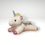 Leuchtendes Einhorn Kuscheltier Bunt Weiß