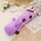 Kuscheltier Giraffe Lila
