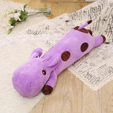Lila Giraffe Kuscheltier 125 cm