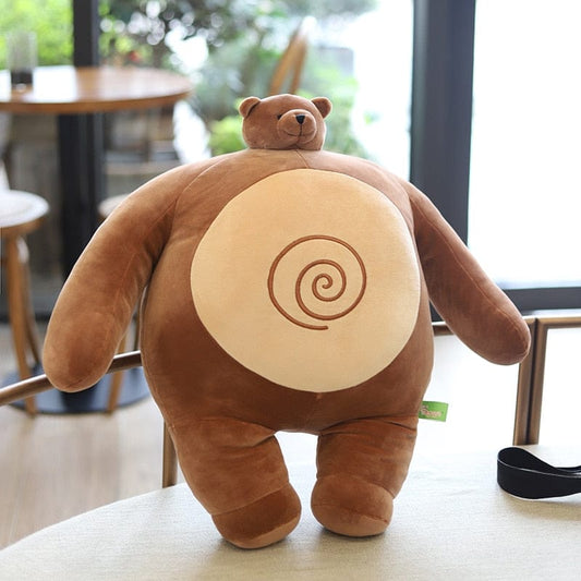 Lockiger Teddybär Braun