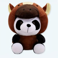 Lustiges Panda Pferd Plüschtier 40 cm