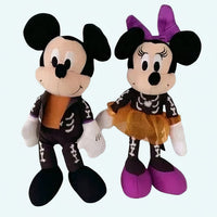 Micky Und Minnie Halloween Kuscheltier Set