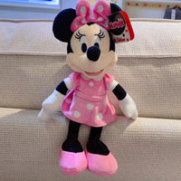 Minnie Maus Plüschtier Im Rosa Kleid